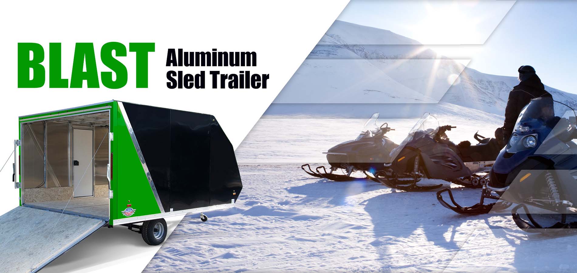 BLAST Aluminum Sled Trailer